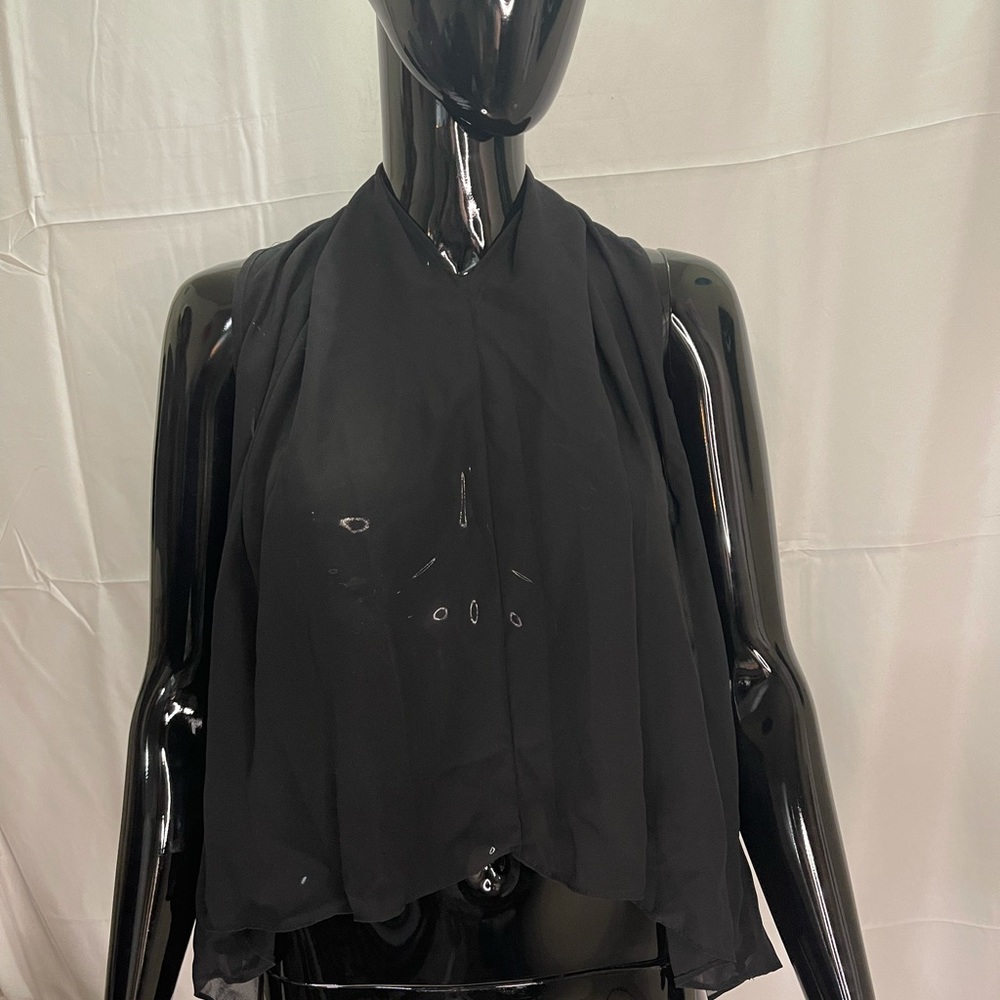 Paper Crane Sheer Blouse